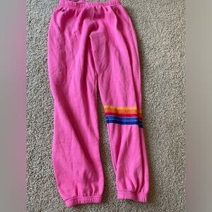 Pink Aviator Nation Sweats